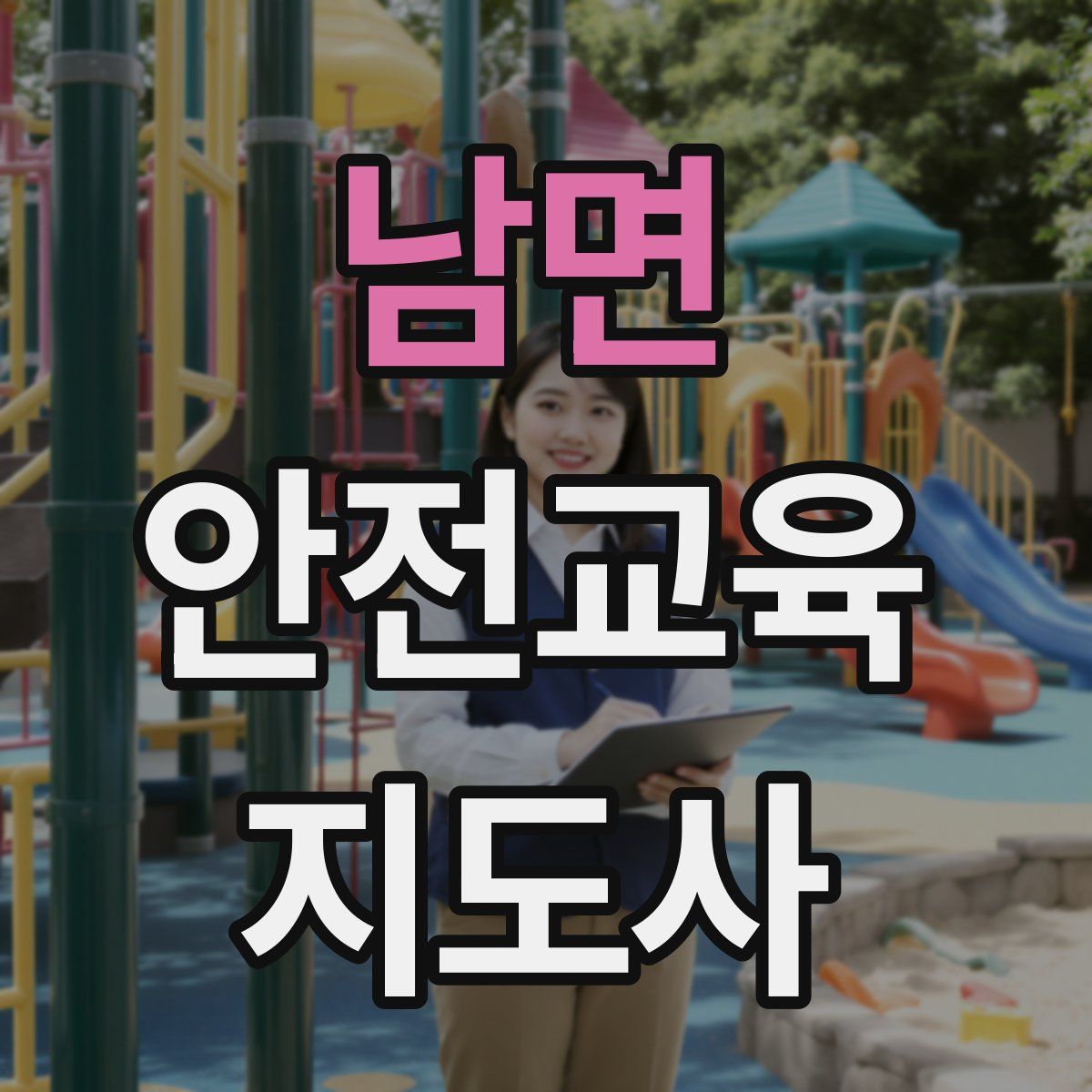 남면 안전교육지도사 자격증