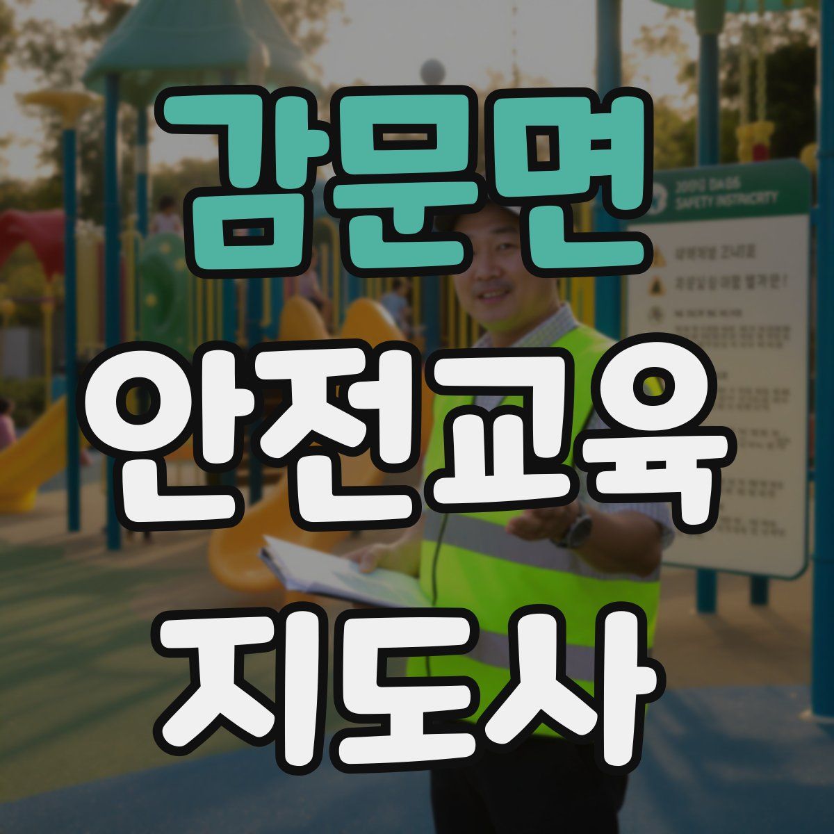 감문면 안전교육지도사 자격증