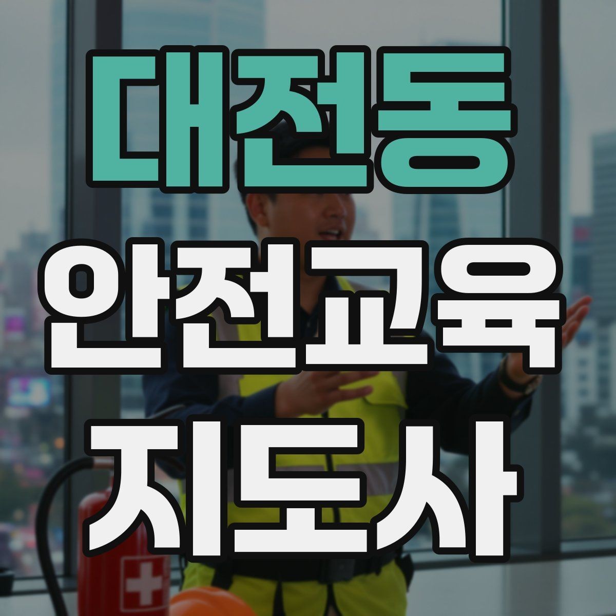 대전동 안전교육지도사 자격증 노인안전 교육으로 확장하는 방향