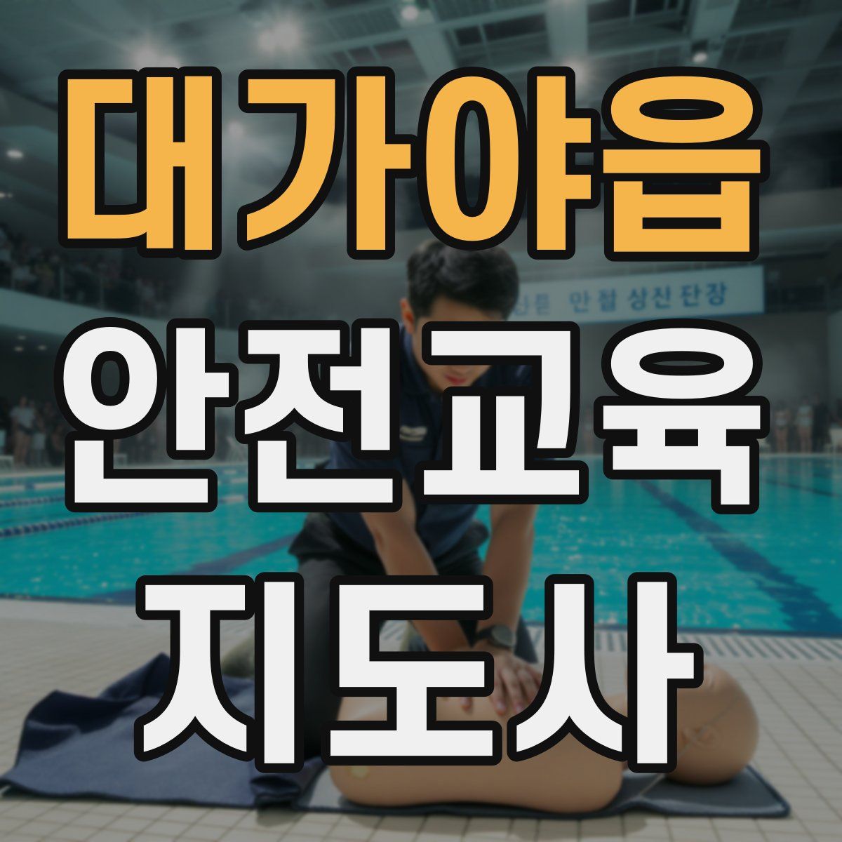 대가야읍 안전교육지도사 자격증