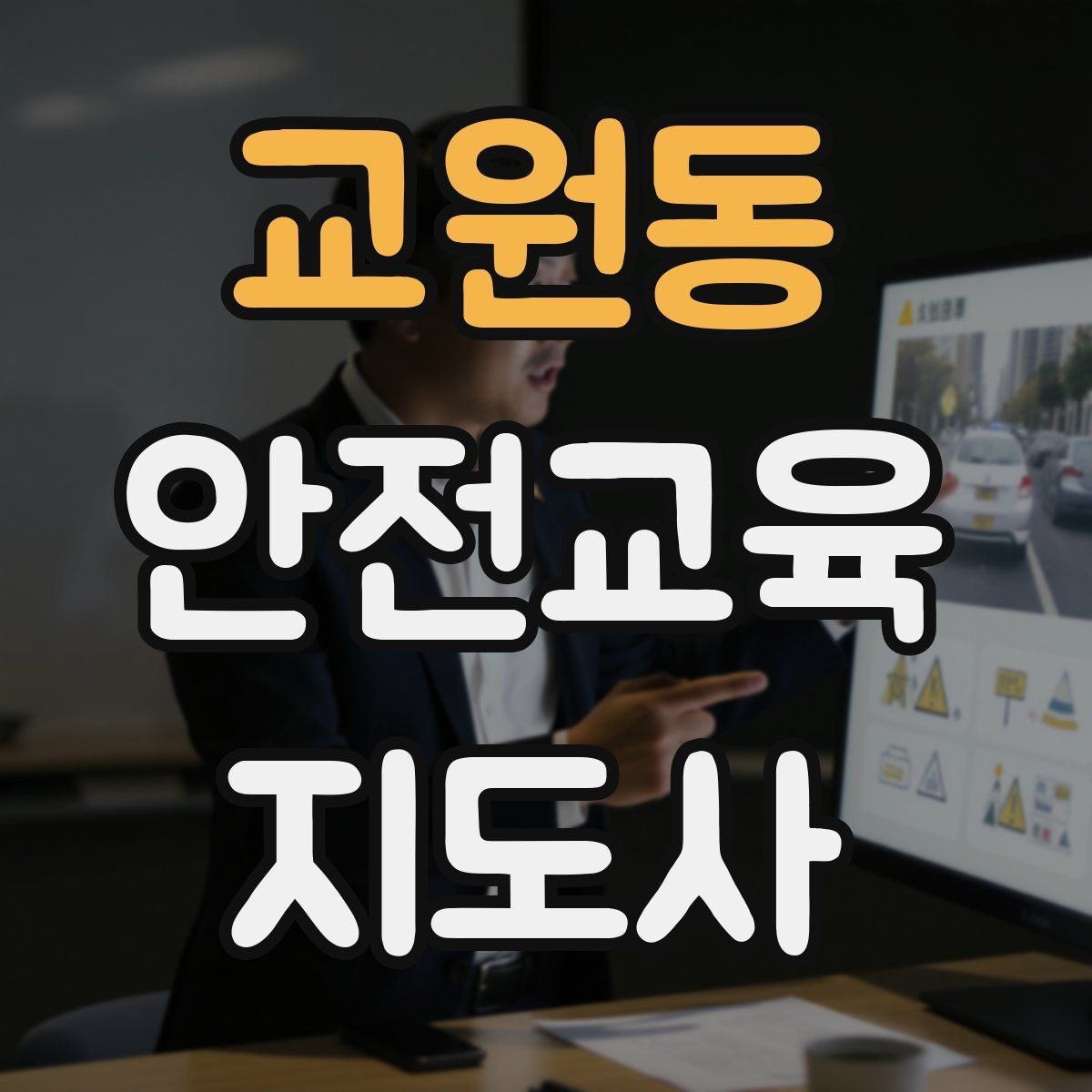 교원동 안전교육지도사 자격증 취득하면 할 수 있는 일 정리