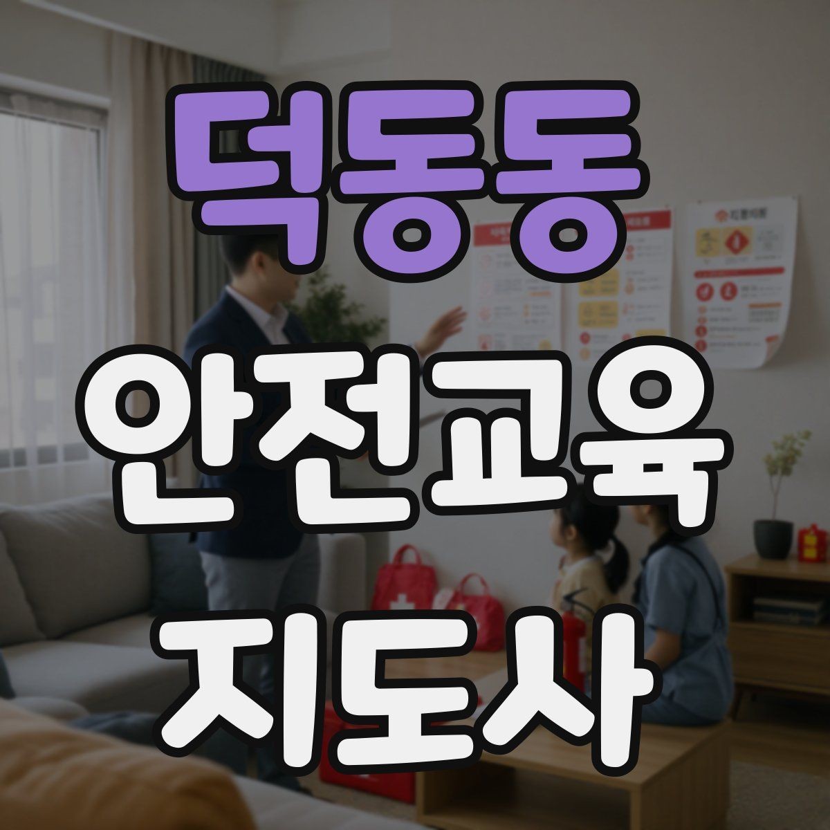 덕동동 안전교육지도사 자격증 응급처치 교육을 쉽게 설명하는 요령