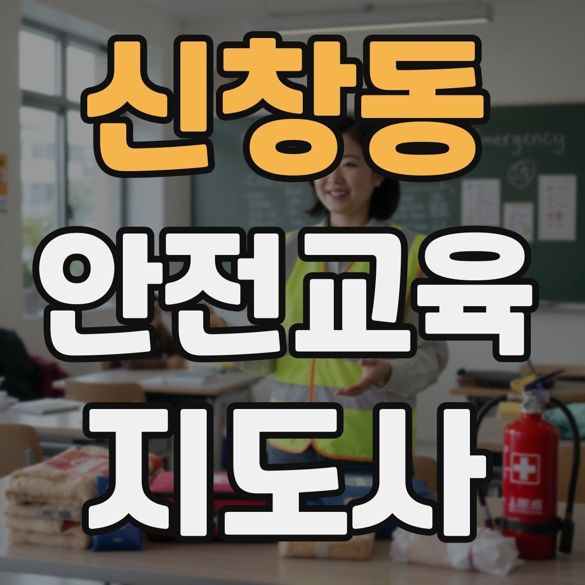 신창동 안전교육지도사 자격증 산업안전 기초 교육과 연계 가능한가