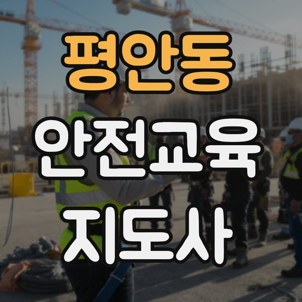 평안동 안전교육지도사 자격증