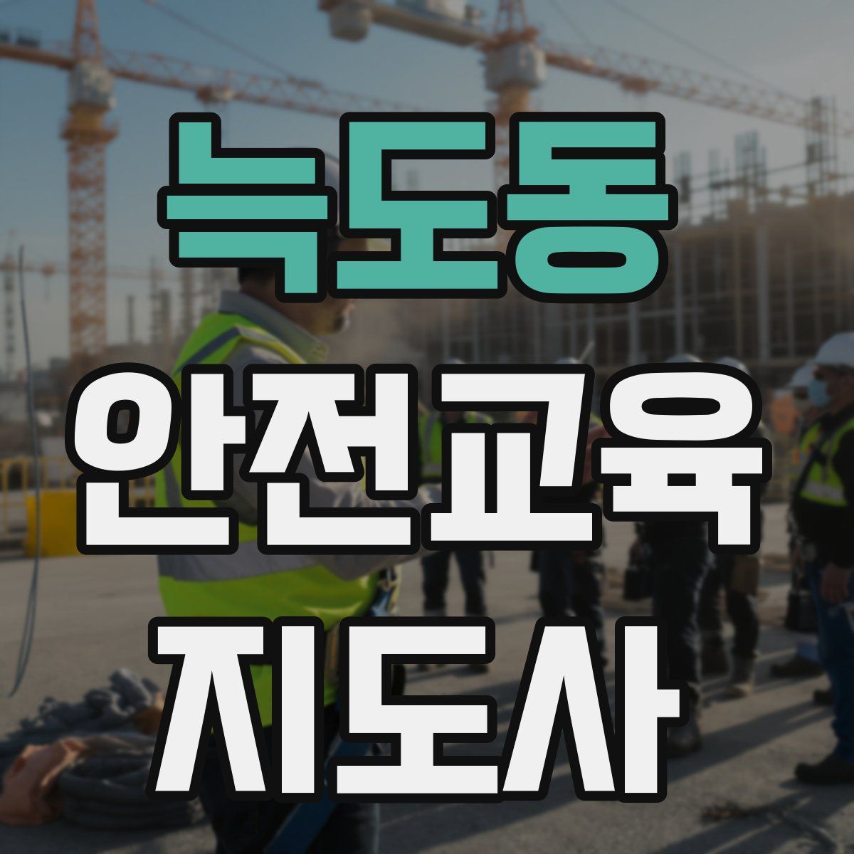 늑도동 안전교육지도사 자격증