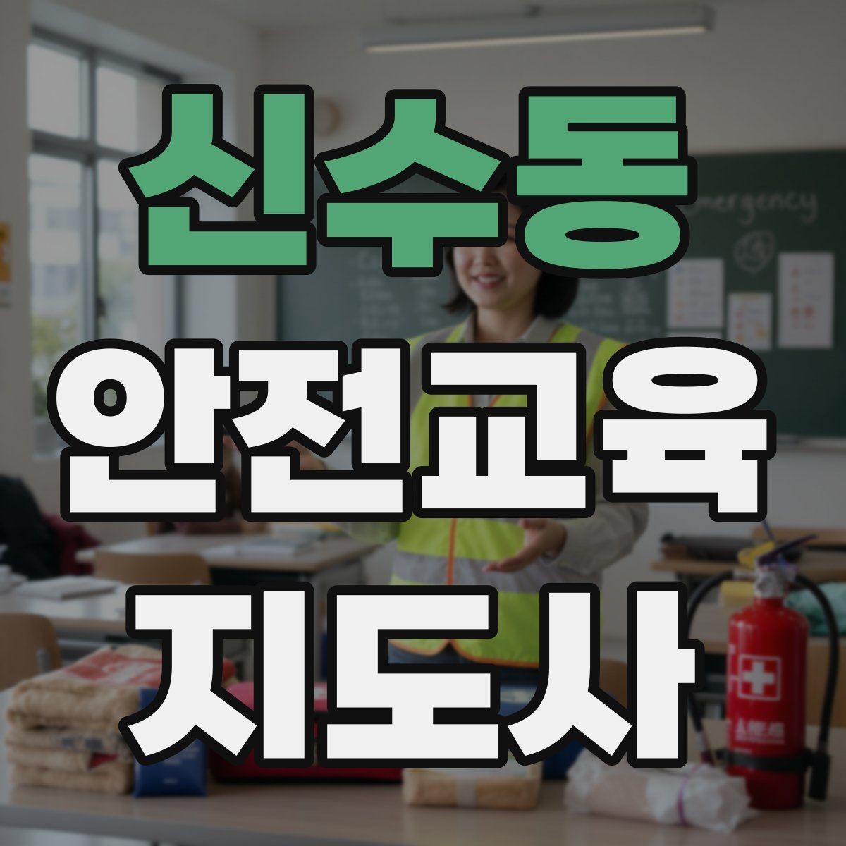 신수동 안전교육지도사 자격증 취득 후 교육 활동 준비