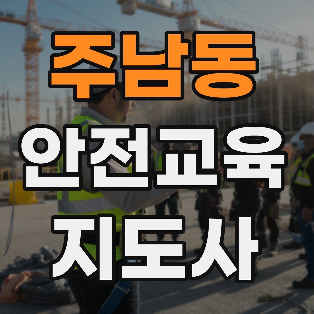 주남동 안전교육지도사 자격증 교육 활동 확장 전략