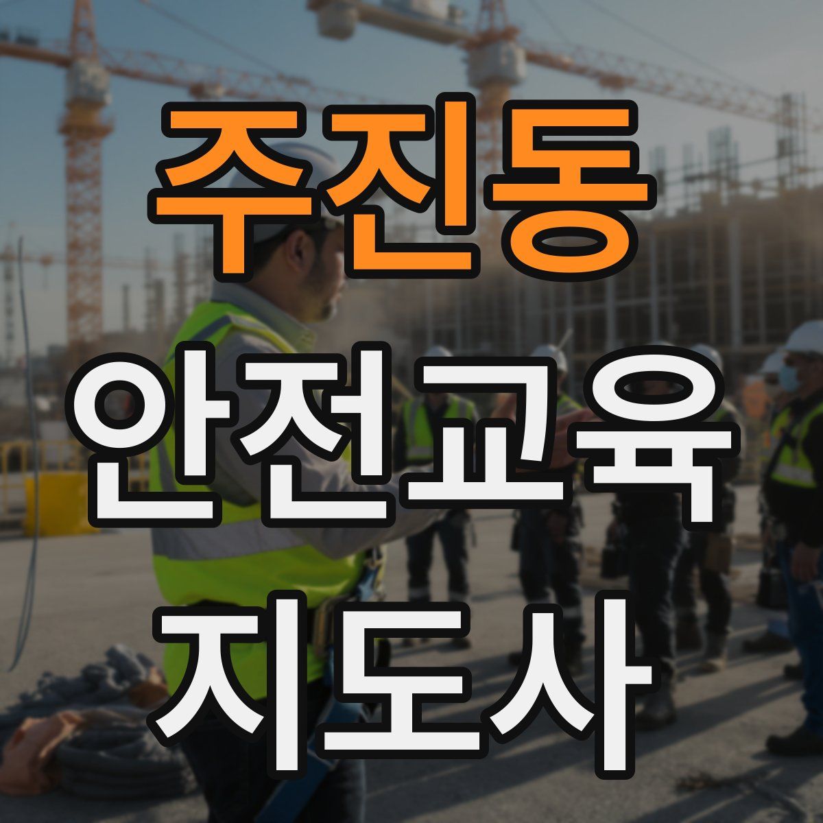 주진동 안전교육지도사 자격증