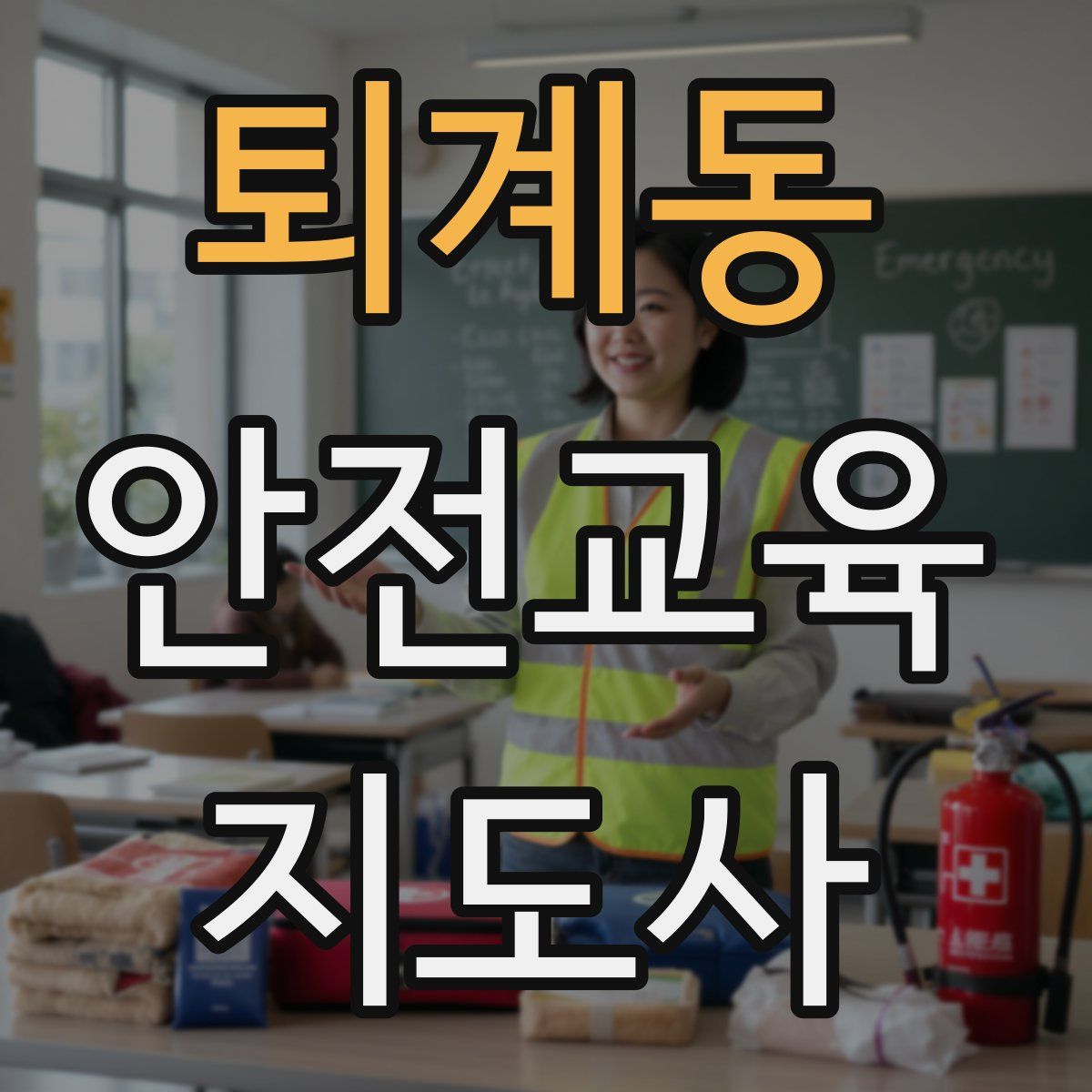 퇴계동 안전교육지도사 자격증