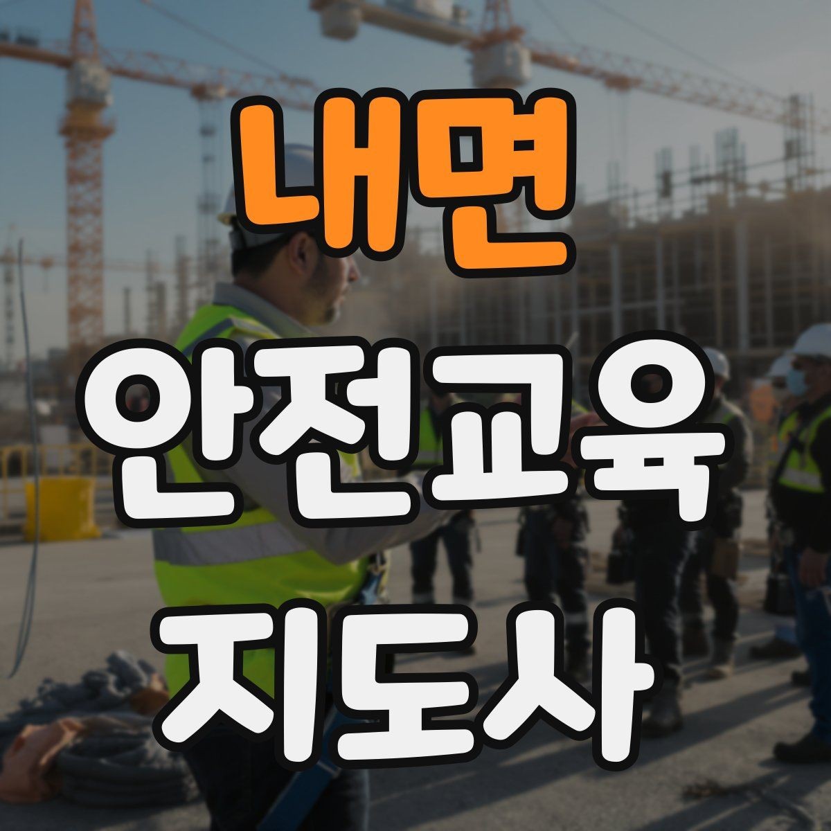 내면 안전교육지도사 자격증 강의 진행 시 유의할 점