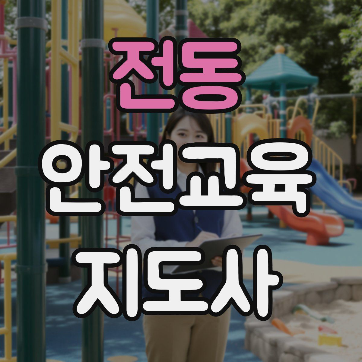 전동 안전교육지도사 자격증