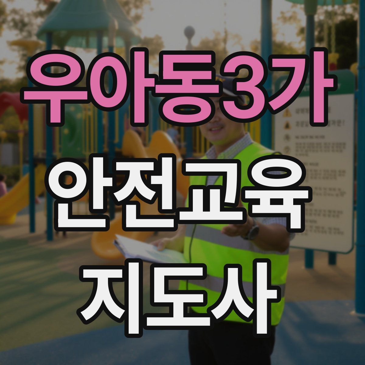 우아동3가 안전교육지도사 자격증