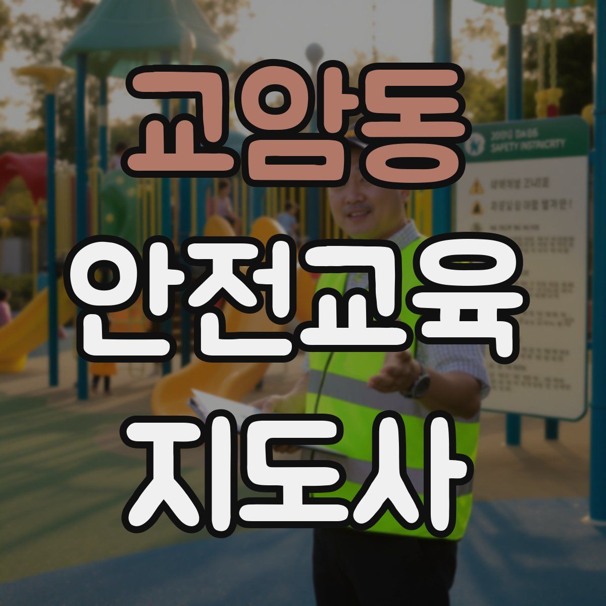 교암동 안전교육지도사 자격증