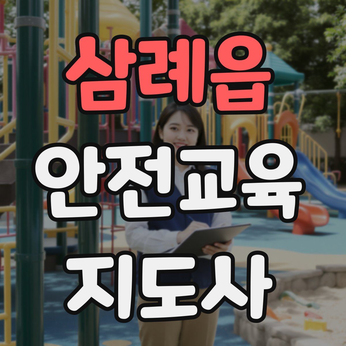 삼례읍 안전교육지도사 자격증