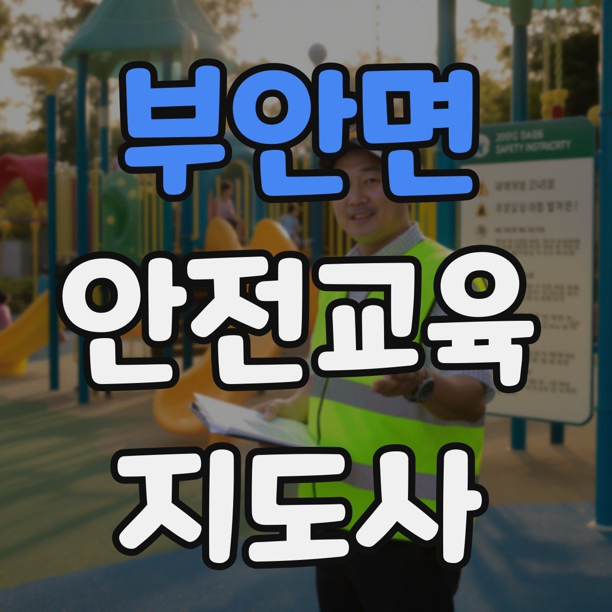 부안면 안전교육지도사 자격증 교육 현장에서 필요한 준비물