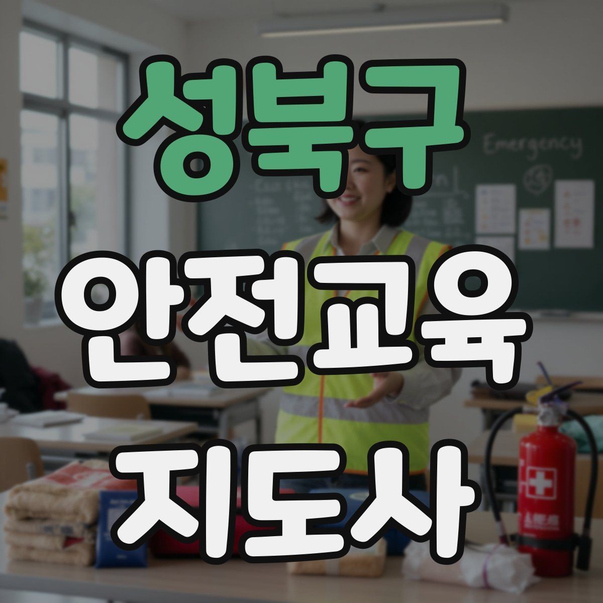 성북구 안전교육지도사 자격증 취득 후 교육 전문가로 성장하기