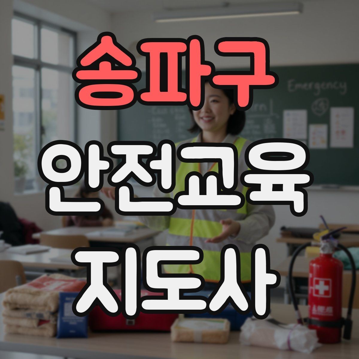 송파구 안전교육지도사 자격증 프레젠테이션 자료 구성의 핵심 포인트
