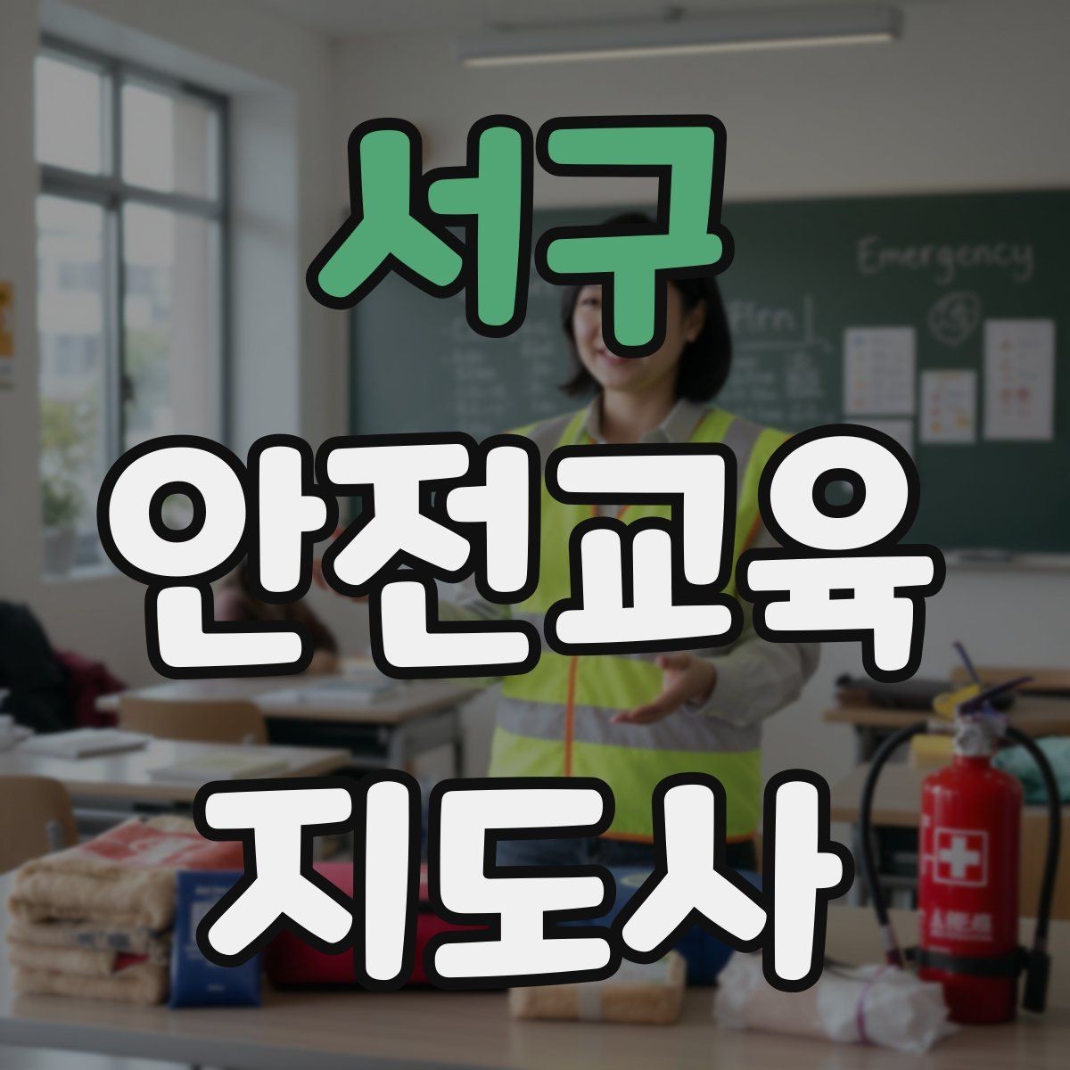 서구 안전교육지도사 자격증 수업 시간 배분을 잘하는 방법