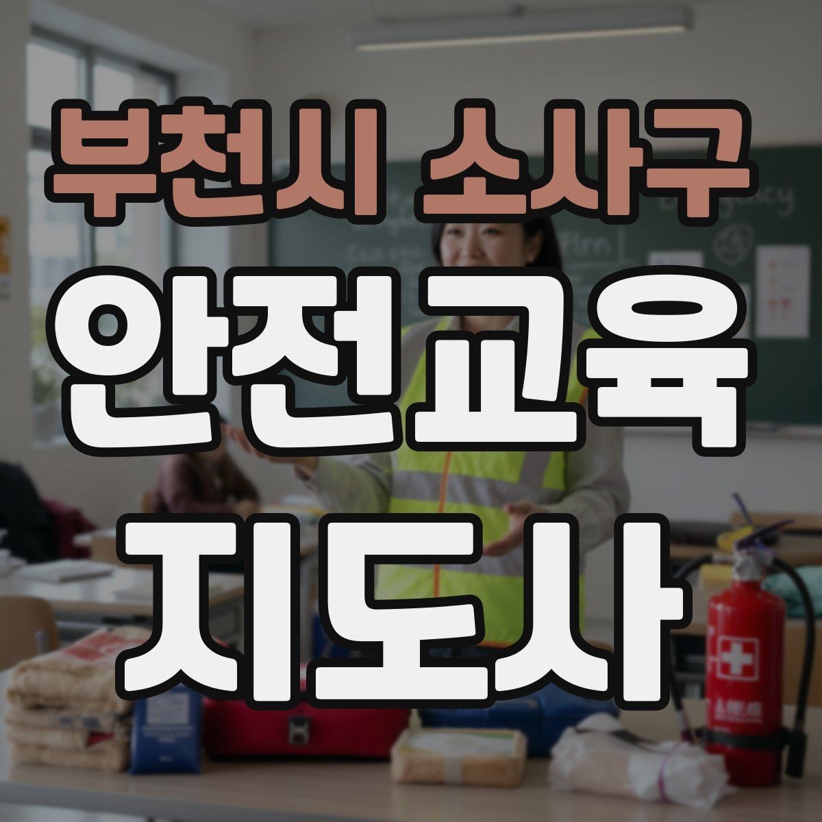 부천시 소사구 안전교육지도사 자격증 수업 중 집중력이 떨어질 때 전환 방법