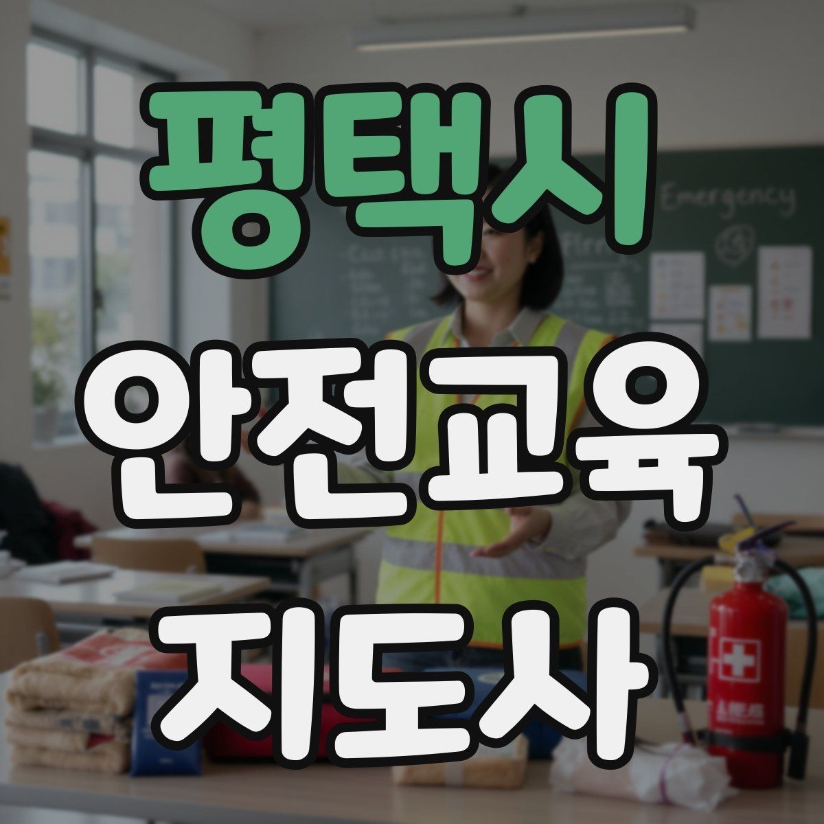평택시 안전교육지도사 자격증 교육 사업 활용 방법