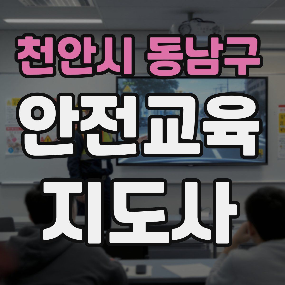 천안시 동남구 안전교육지도사 자격증