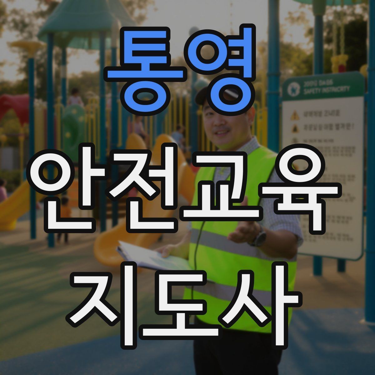 통영 안전교육지도사 자격증 안전교육 중요성 정리
