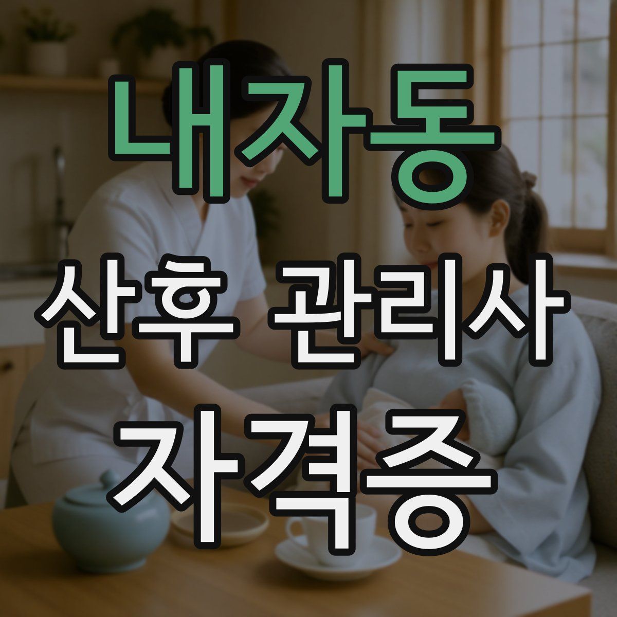 내자동 산후 관리사 자격증