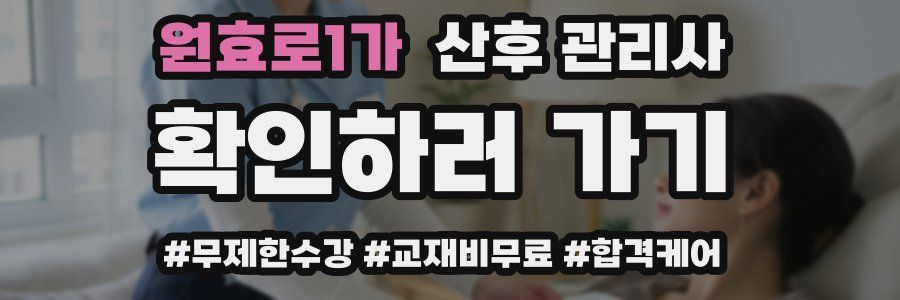 원효로1가 산후 관리사 자격증