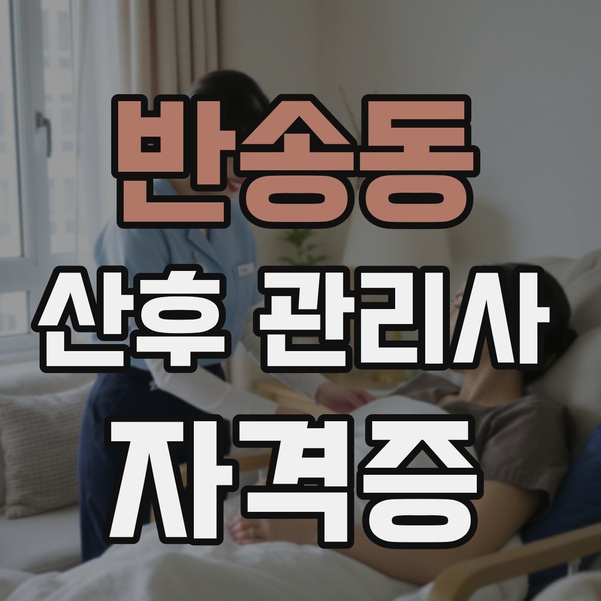 반송동 산후 관리사 자격증 경력 쌓는 방법과 포트폴리오 정리