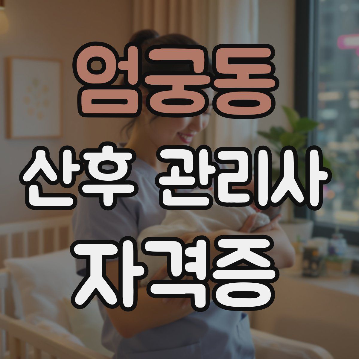 엄궁동 산후 관리사 자격증