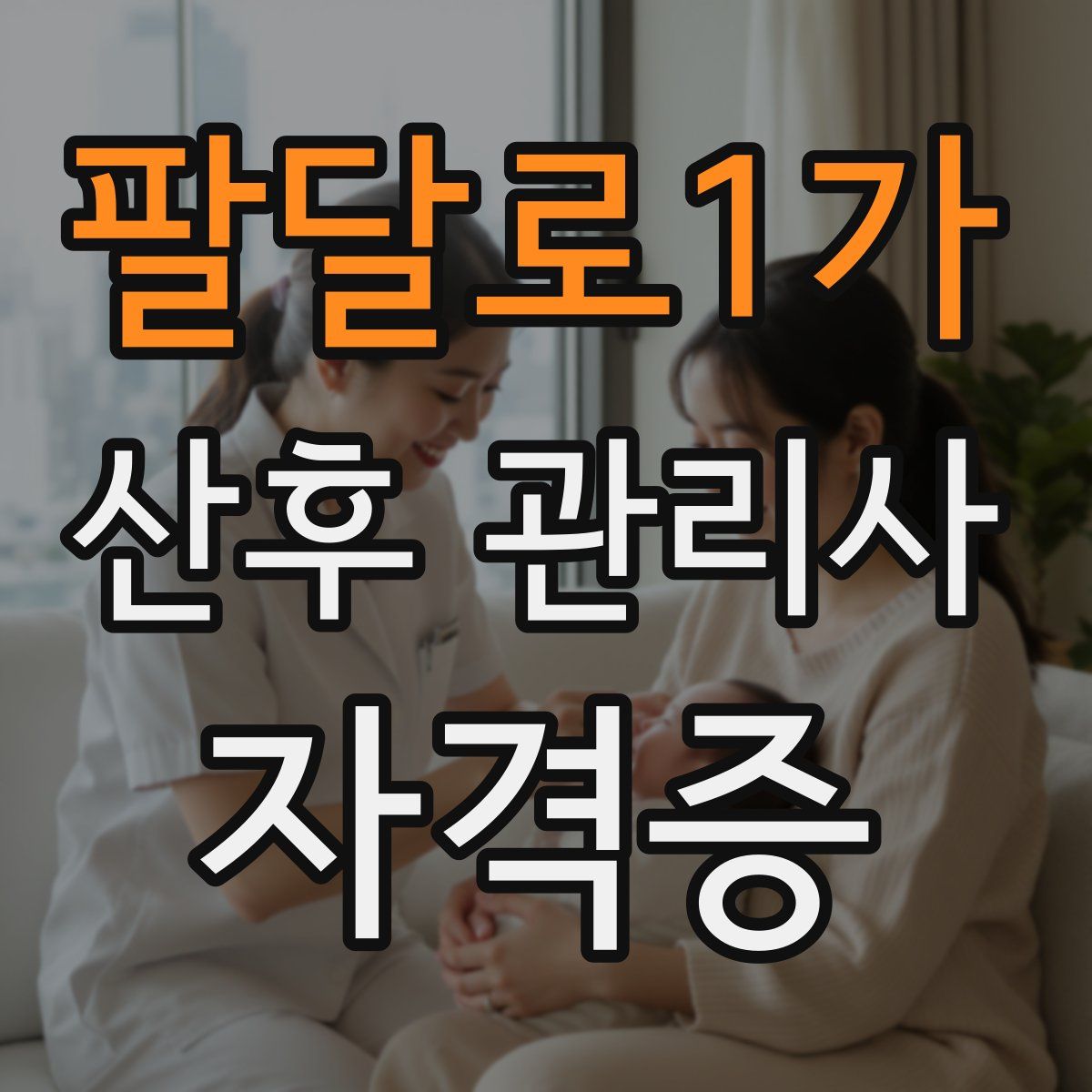 팔달로1가 산후 관리사 자격증