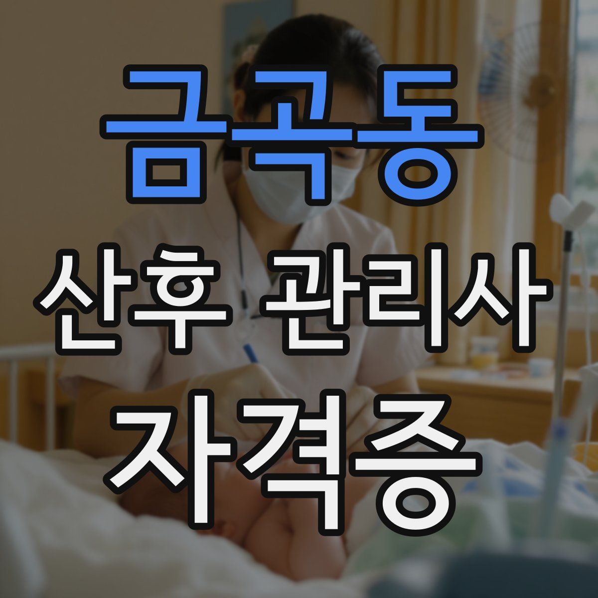 금곡동 산후 관리사 자격증