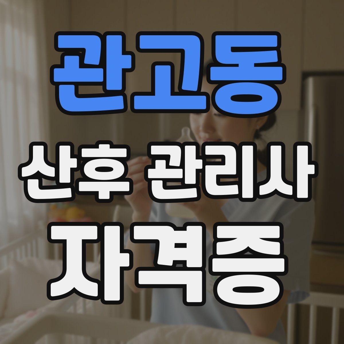 관고동 산후 관리사 자격증 산후 가사 지원 범위를 조율하는 방법