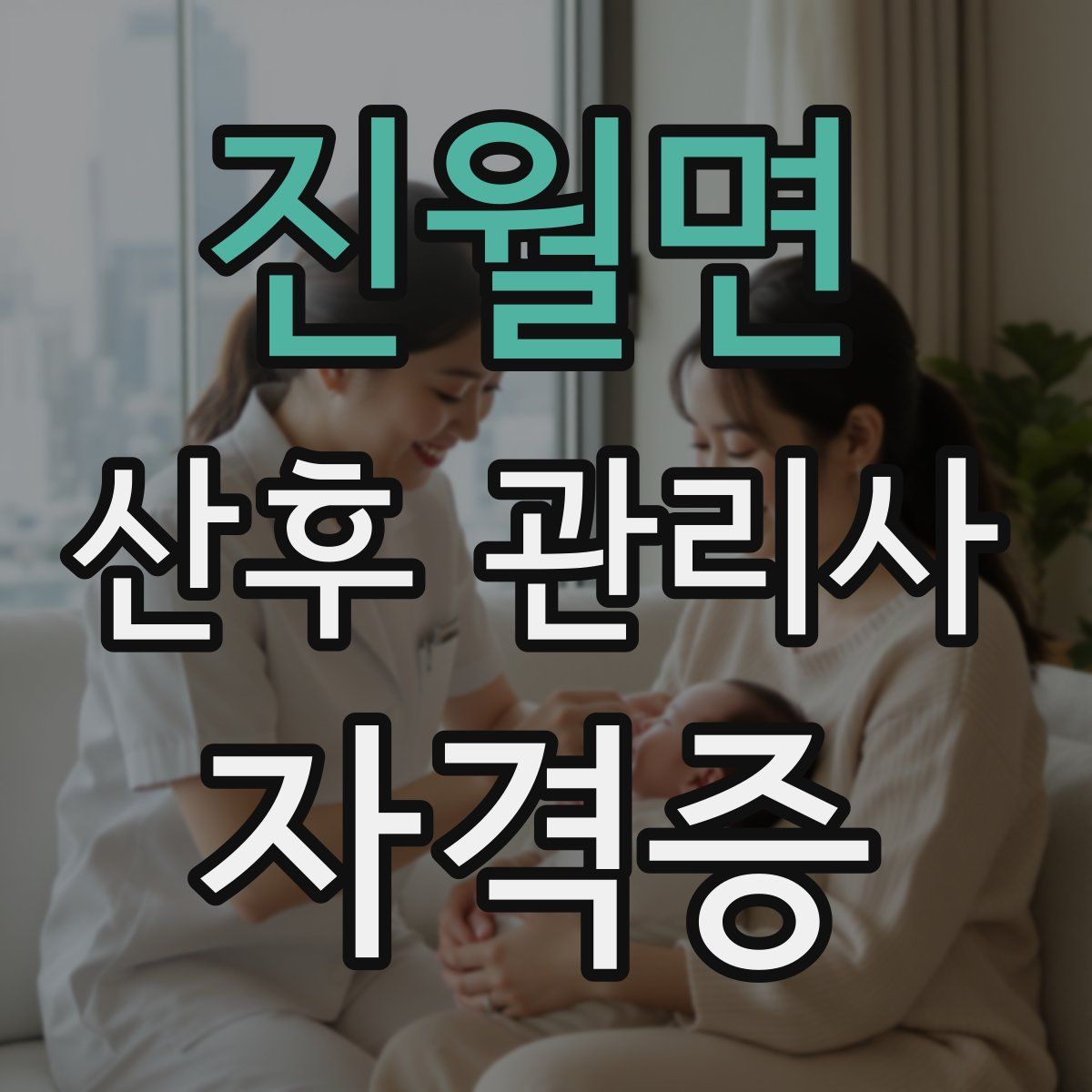 진월면 산후 관리사 자격증