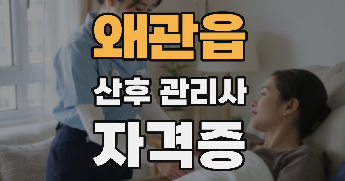왜관읍 산후 관리사 자격증