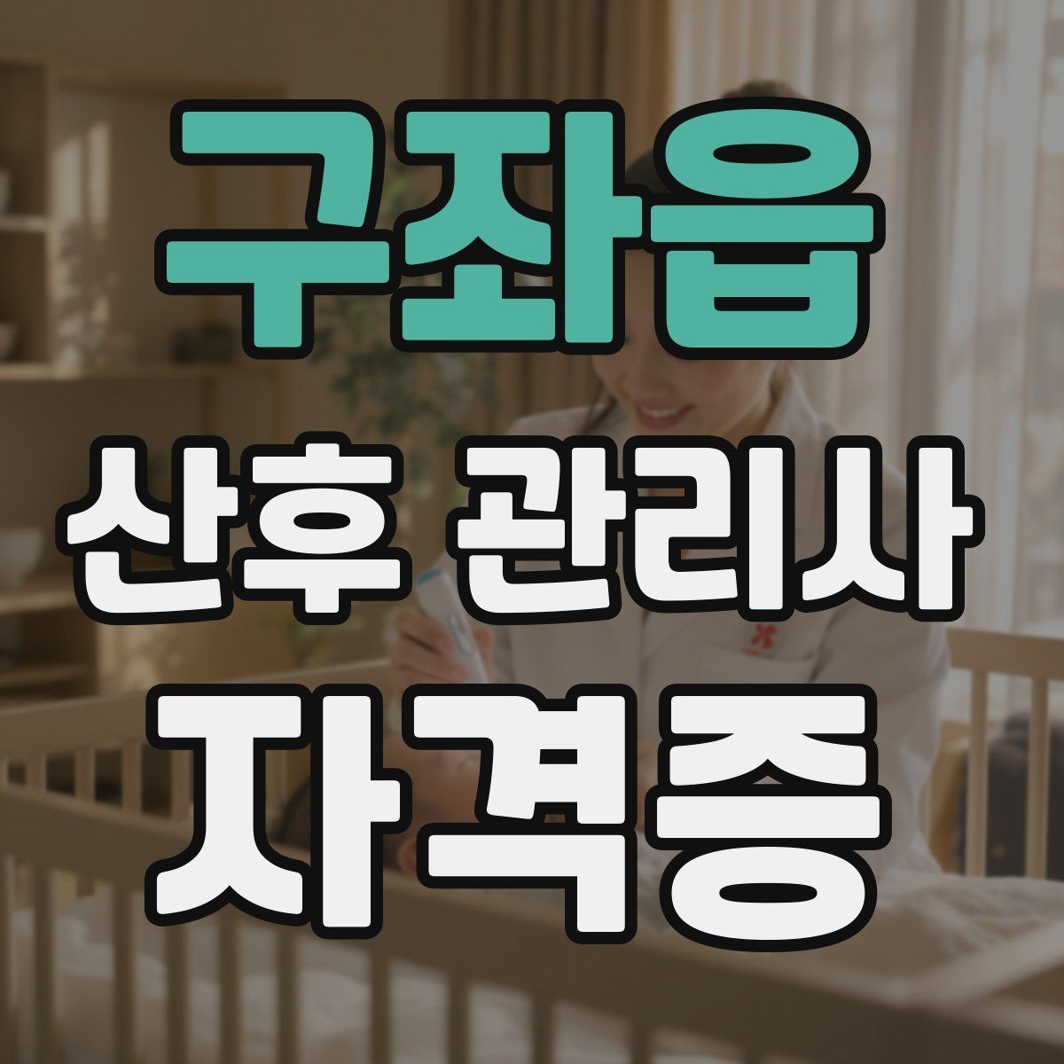 구좌읍 산후 관리사 자격증 준비 전 알아두면 좋은 기본 업무