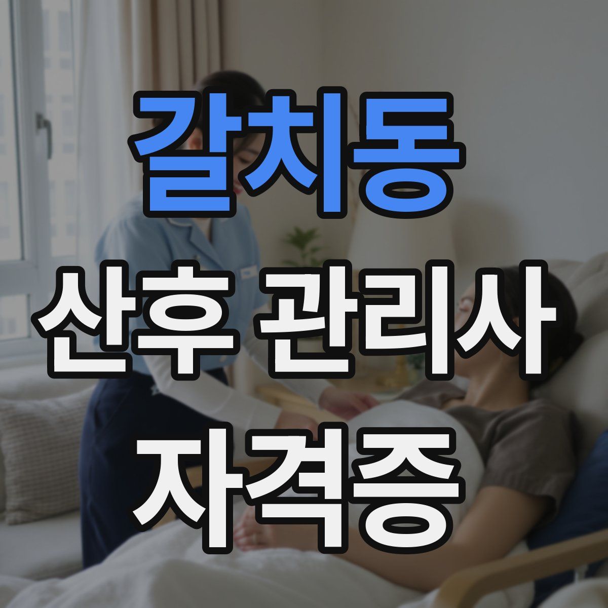 갈치동 산후 관리사 자격증