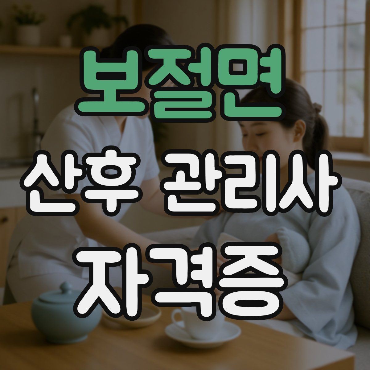 보절면 산후 관리사 자격증 방문객이 많을 때 감염 예방 안내 요령