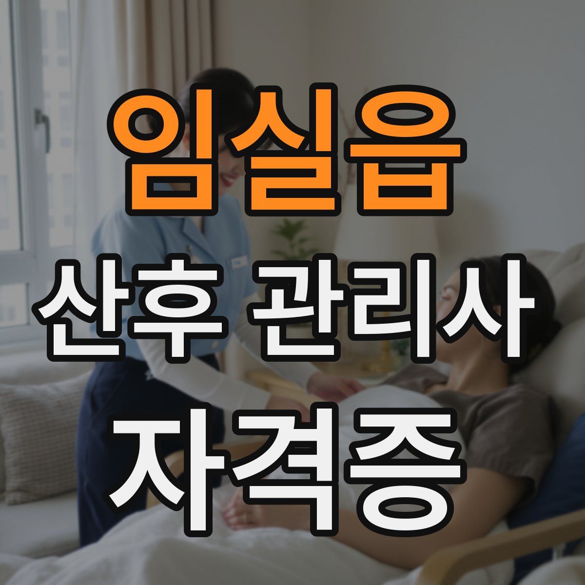 임실읍 산후 관리사 자격증