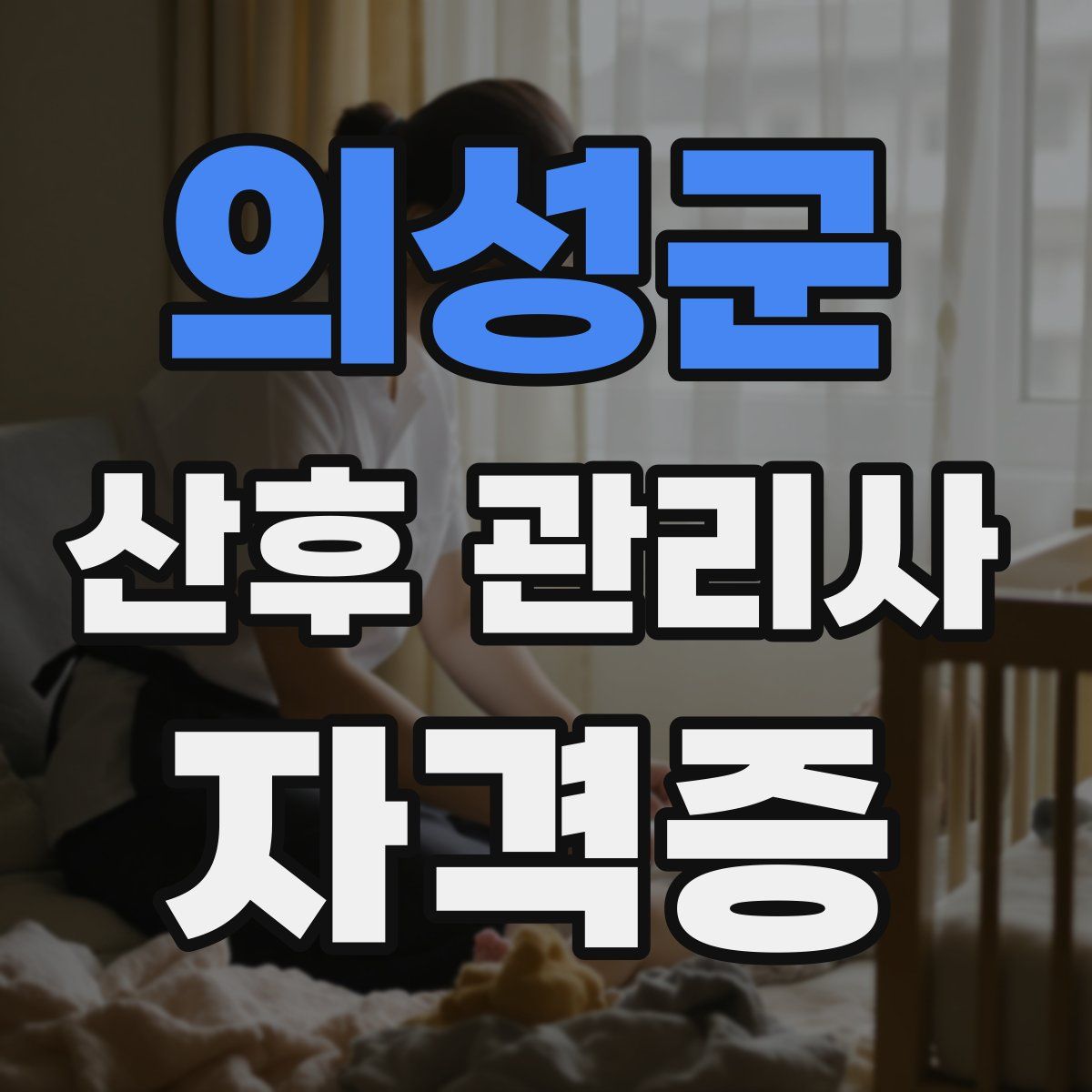 의성군 산후 관리사 자격증