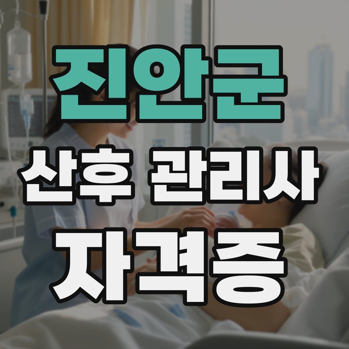 진안군 산후 관리사 자격증 가정마다 다른 요청을 정리하는 상담 요령