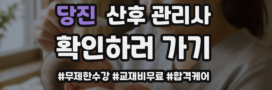 당진 산후 관리사 자격증