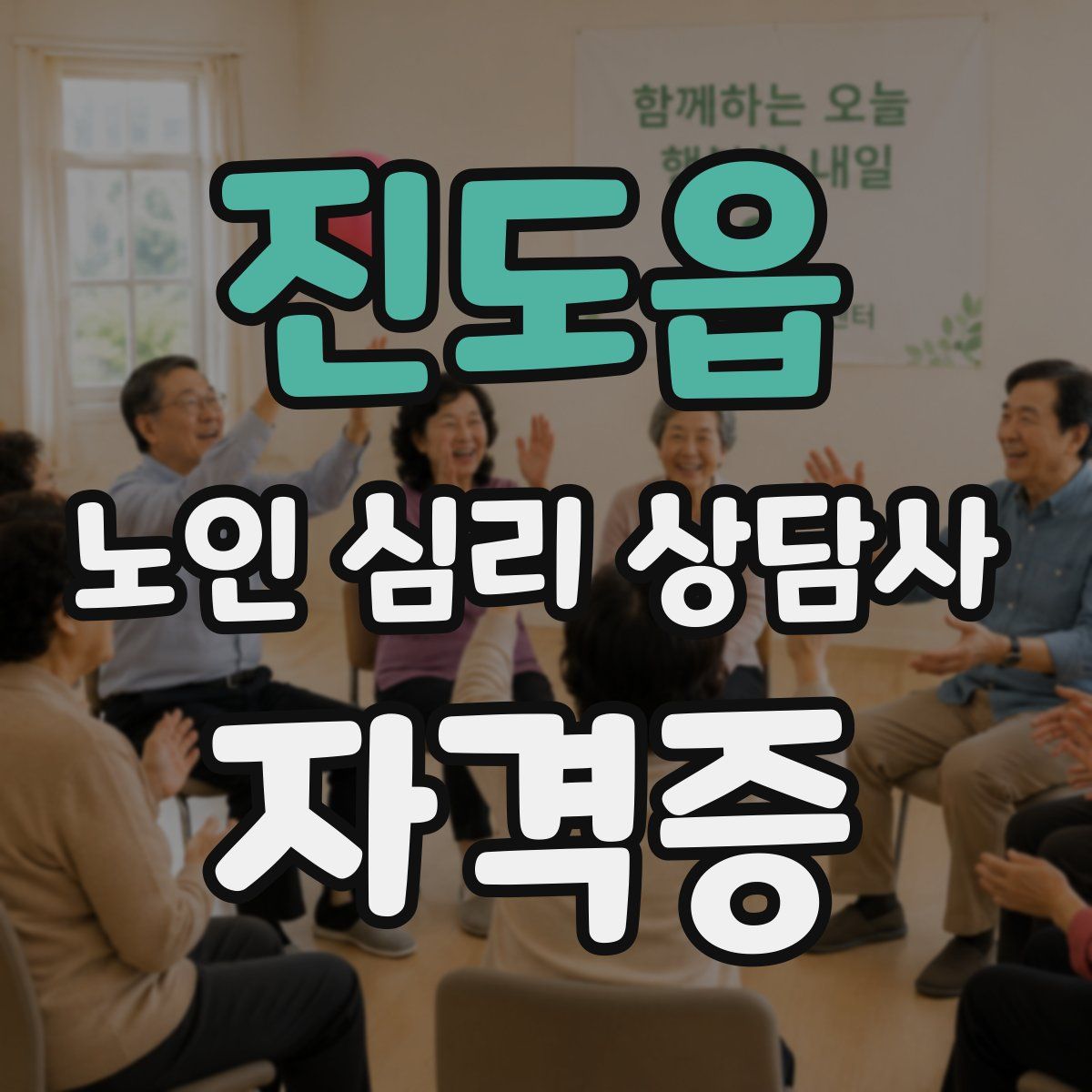 진도읍 노인 심리 상담사 자격증