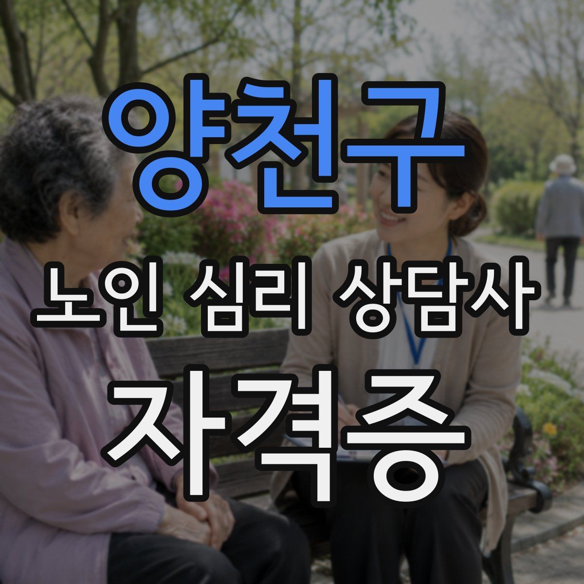 양천구 노인 심리 상담사 자격증
