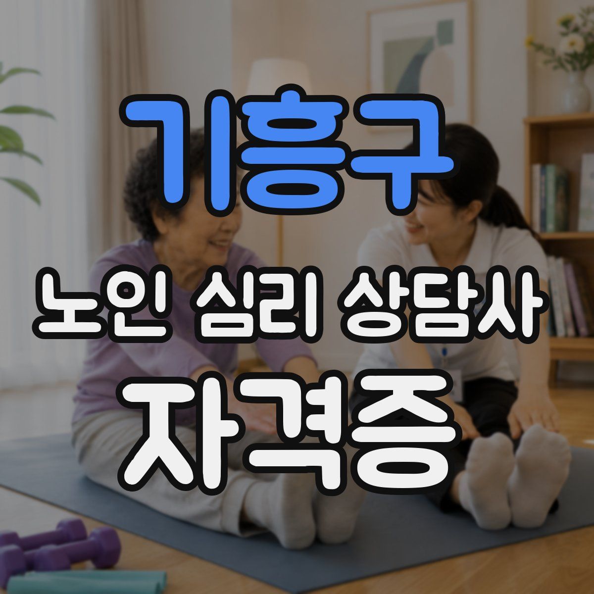 기흥구 노인 심리 상담사 자격증