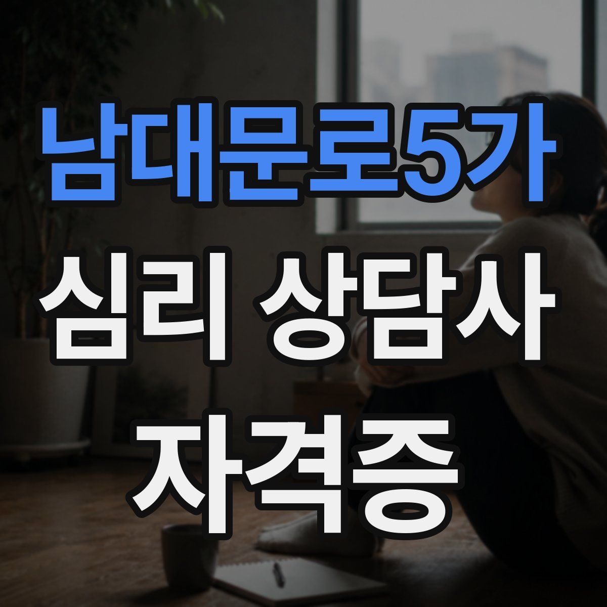남대문로5가 심리 상담사 자격증