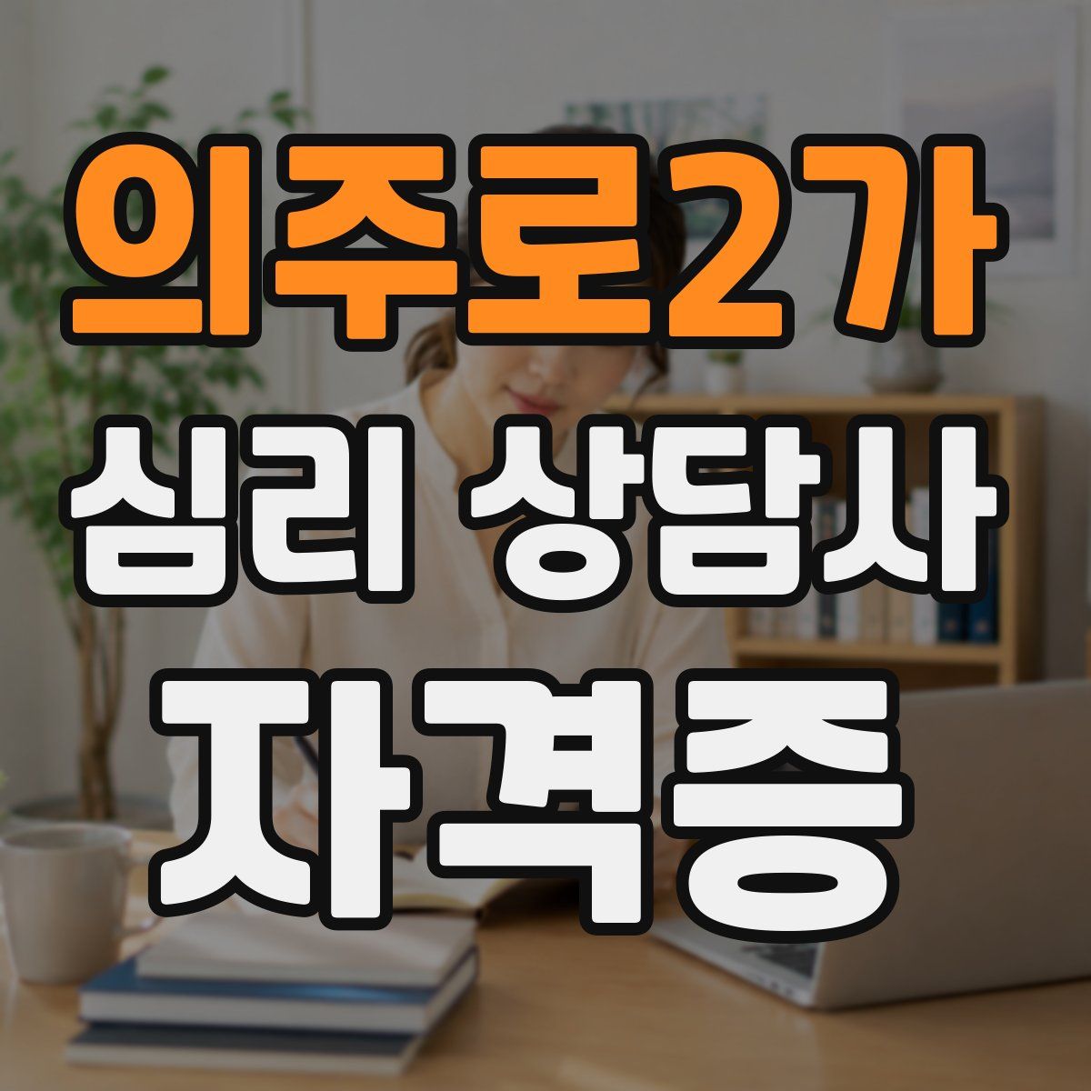 의주로2가 심리 상담사 자격증
