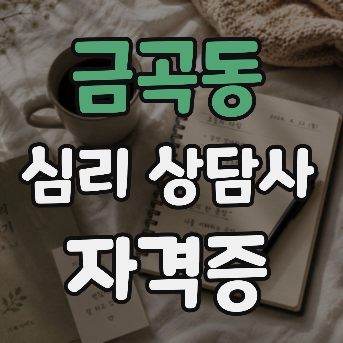 금곡동 심리 상담사 자격증