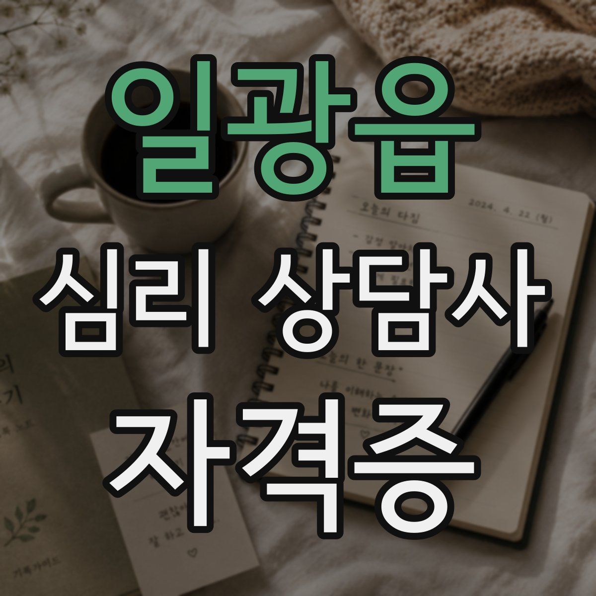 일광읍 심리 상담사 자격증