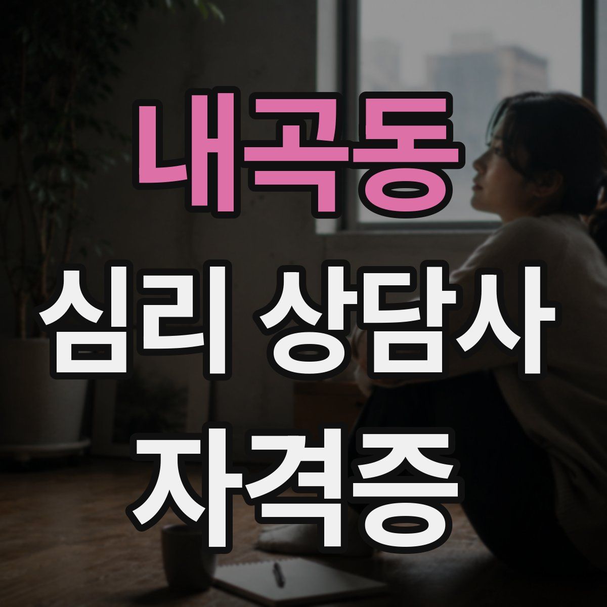 내곡동 심리 상담사 자격증